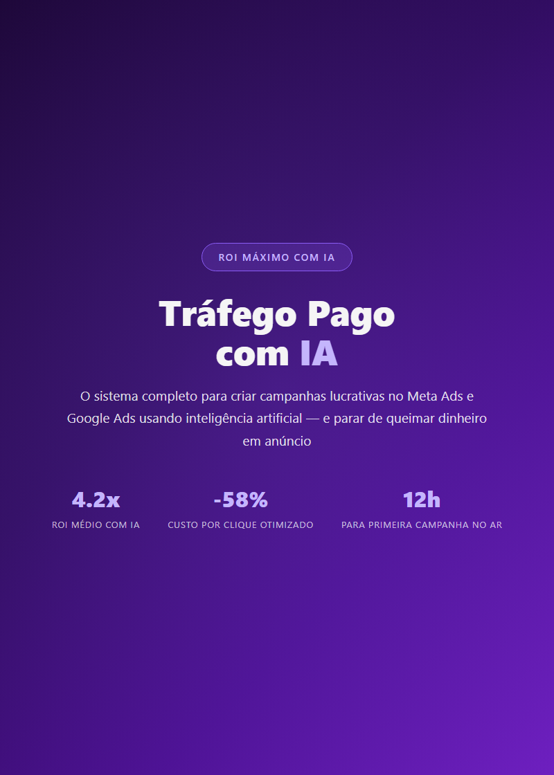 Tráfego Pago com IA